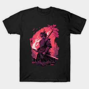 Bushido Code - Oni Samurai Warrior T-Shirt